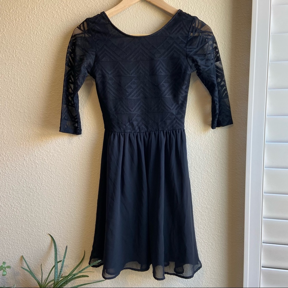 Black Mini Dress